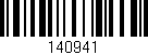 Código de barras (EAN, GTIN, SKU, ISBN): '140941'