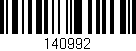 Código de barras (EAN, GTIN, SKU, ISBN): '140992'