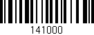 Código de barras (EAN, GTIN, SKU, ISBN): '141000'