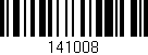 Código de barras (EAN, GTIN, SKU, ISBN): '141008'