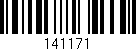 Código de barras (EAN, GTIN, SKU, ISBN): '141171'