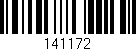 Código de barras (EAN, GTIN, SKU, ISBN): '141172'