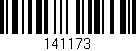 Código de barras (EAN, GTIN, SKU, ISBN): '141173'