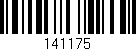 Código de barras (EAN, GTIN, SKU, ISBN): '141175'