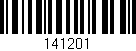 Código de barras (EAN, GTIN, SKU, ISBN): '141201'