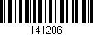 Código de barras (EAN, GTIN, SKU, ISBN): '141206'