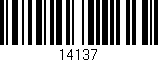 Código de barras (EAN, GTIN, SKU, ISBN): '14137'