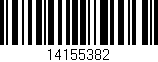 Código de barras (EAN, GTIN, SKU, ISBN): '14155382'