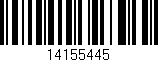 Código de barras (EAN, GTIN, SKU, ISBN): '14155445'