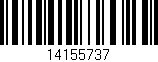 Código de barras (EAN, GTIN, SKU, ISBN): '14155737'