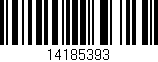 Código de barras (EAN, GTIN, SKU, ISBN): '14185393'
