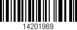 Código de barras (EAN, GTIN, SKU, ISBN): '14201969'