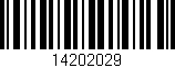 Código de barras (EAN, GTIN, SKU, ISBN): '14202029'