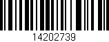 Código de barras (EAN, GTIN, SKU, ISBN): '14202739'