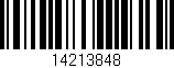Código de barras (EAN, GTIN, SKU, ISBN): '14213848'