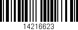 Código de barras (EAN, GTIN, SKU, ISBN): '14216623'