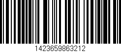 Código de barras (EAN, GTIN, SKU, ISBN): '1423659863212'