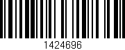 Código de barras (EAN, GTIN, SKU, ISBN): '1424696'