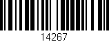 Código de barras (EAN, GTIN, SKU, ISBN): '14267'