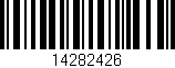 Código de barras (EAN, GTIN, SKU, ISBN): '14282426'