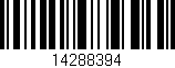 Código de barras (EAN, GTIN, SKU, ISBN): '14288394'