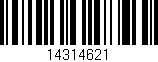 Código de barras (EAN, GTIN, SKU, ISBN): '14314621'