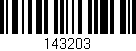 Código de barras (EAN, GTIN, SKU, ISBN): '143203'