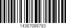 Código de barras (EAN, GTIN, SKU, ISBN): '14367088793'