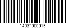 Código de barras (EAN, GTIN, SKU, ISBN): '14367088816'