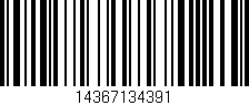 Código de barras (EAN, GTIN, SKU, ISBN): '14367134391'