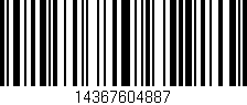Código de barras (EAN, GTIN, SKU, ISBN): '14367604887'