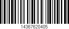 Código de barras (EAN, GTIN, SKU, ISBN): '14367620405'