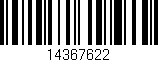 Código de barras (EAN, GTIN, SKU, ISBN): '14367622'
