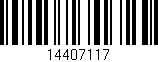 Código de barras (EAN, GTIN, SKU, ISBN): '14407117'