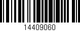 Código de barras (EAN, GTIN, SKU, ISBN): '14409060'