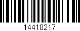 Código de barras (EAN, GTIN, SKU, ISBN): '14410217'