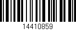 Código de barras (EAN, GTIN, SKU, ISBN): '14410859'