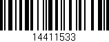 Código de barras (EAN, GTIN, SKU, ISBN): '14411533'