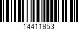 Código de barras (EAN, GTIN, SKU, ISBN): '14411853'