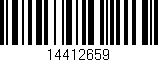 Código de barras (EAN, GTIN, SKU, ISBN): '14412659'