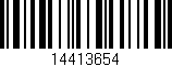 Código de barras (EAN, GTIN, SKU, ISBN): '14413654'