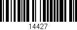 Código de barras (EAN, GTIN, SKU, ISBN): '14427'
