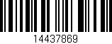 Código de barras (EAN, GTIN, SKU, ISBN): '14437869'
