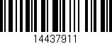 Código de barras (EAN, GTIN, SKU, ISBN): '14437911'