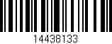 Código de barras (EAN, GTIN, SKU, ISBN): '14438133'
