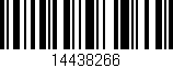 Código de barras (EAN, GTIN, SKU, ISBN): '14438266'
