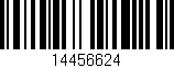 Código de barras (EAN, GTIN, SKU, ISBN): '14456624'