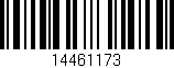 Código de barras (EAN, GTIN, SKU, ISBN): '14461173'