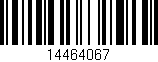 Código de barras (EAN, GTIN, SKU, ISBN): '14464067'