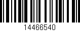 Código de barras (EAN, GTIN, SKU, ISBN): '14466540'